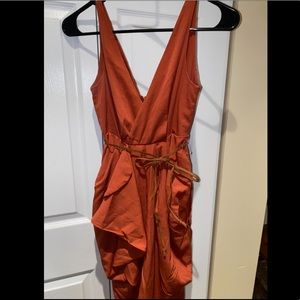 H&M Dress Size 2 Soft Red NWT